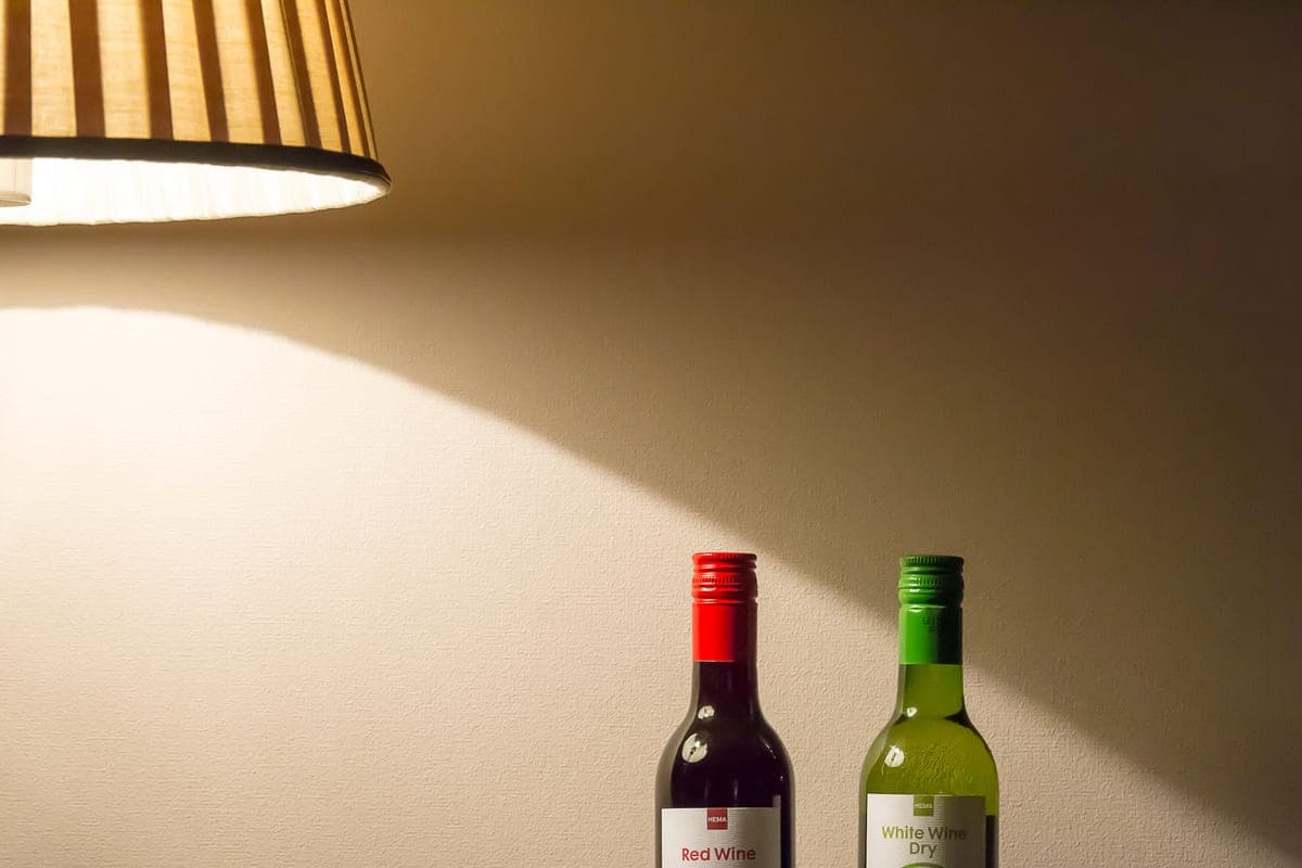 Two lamps side by side showing slightly different warm light tones